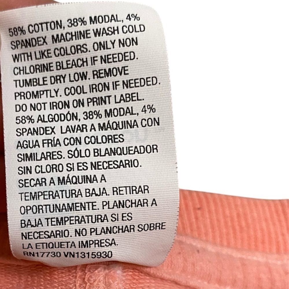 All In Motion Pink and White Ombre Crewneck Sweatshirt - Picture 4 of 7